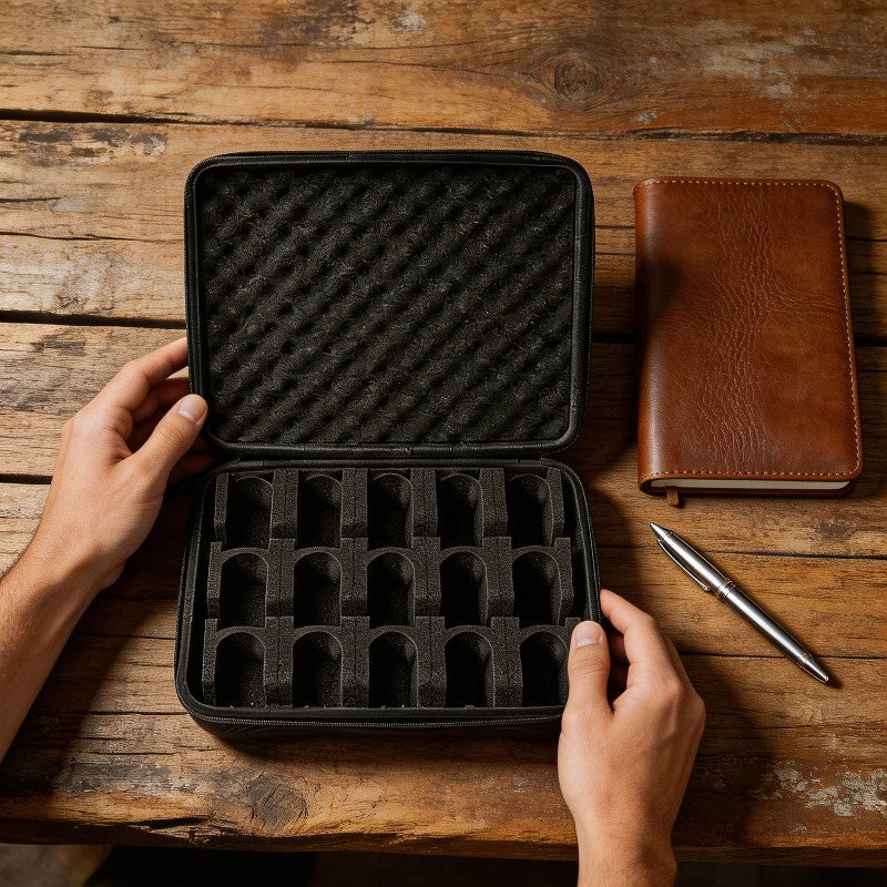 Darvien® Legacy Shield – 15 Slot Watch Case