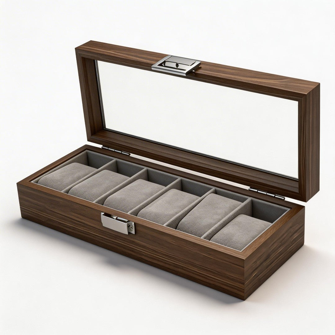 Darvien® Monarch Wood Vault – 6 Slot