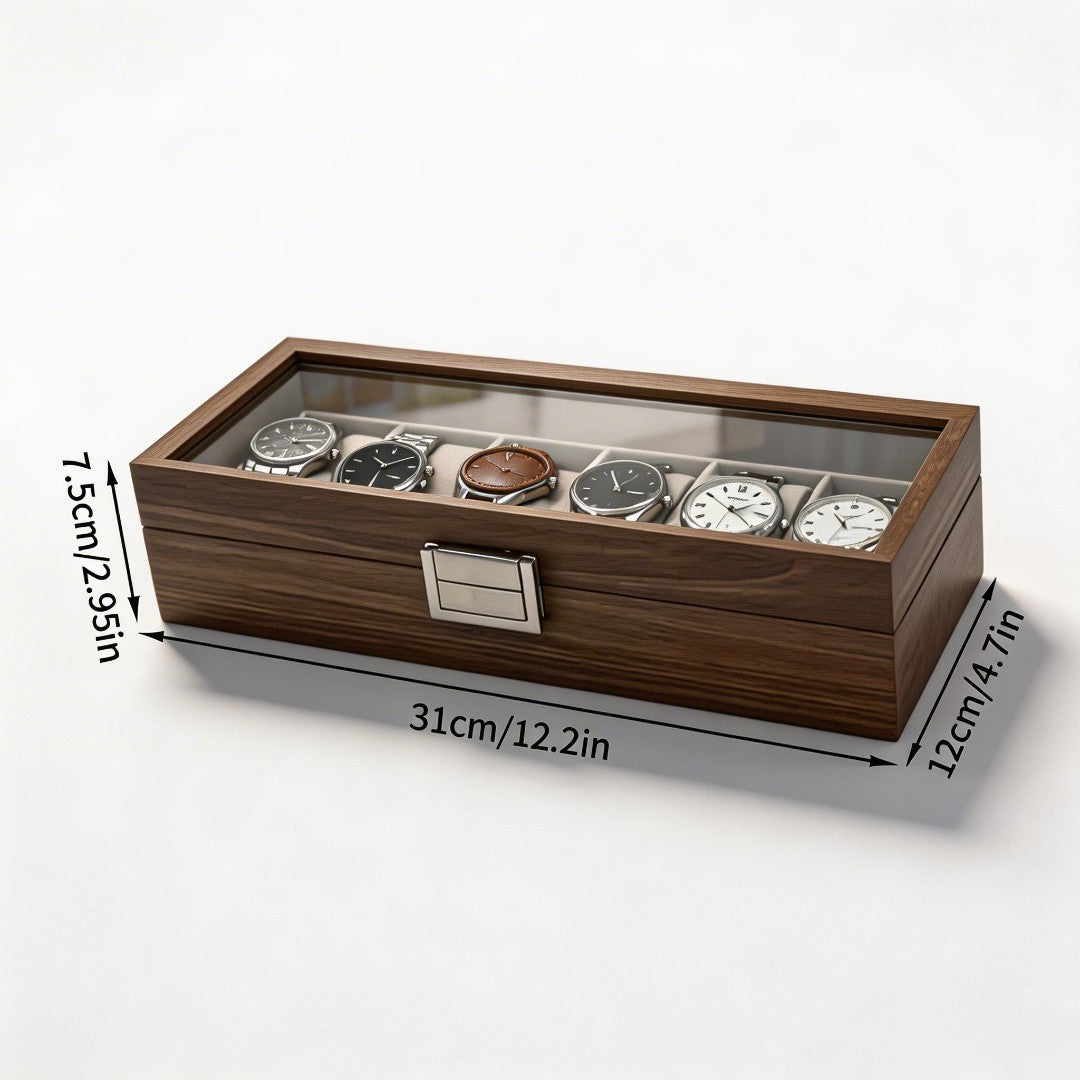 Darvien® Monarch Wood Vault – 6 Slot